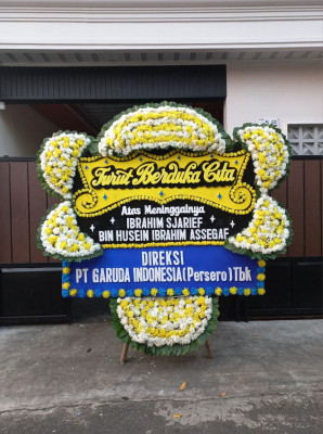 Papan Bunga Duka di Kemanisan